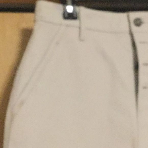 RTA Dash Leather Shorts In Cream - Picture 5 of 15